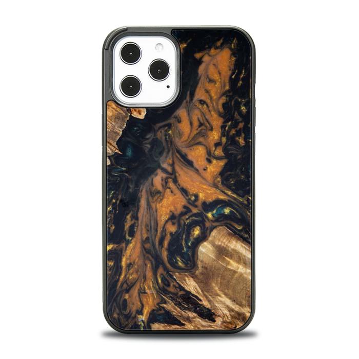 iPhone 12 Pro Max Etui na telefon z żywicy i drewna - Synergy#162