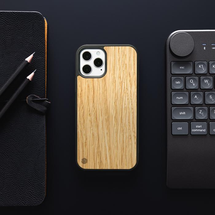 iPhone 12 Pro Handyhülle aus Holz - Eiche