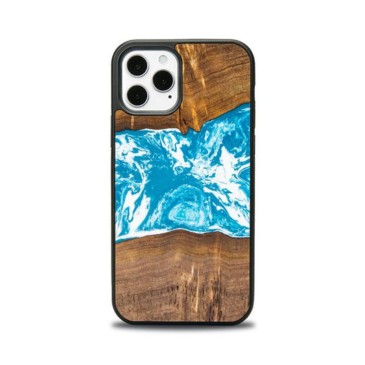 iPhone 12 Pro Etui na telefon z żywicy i drewna - SYNERGY# A7