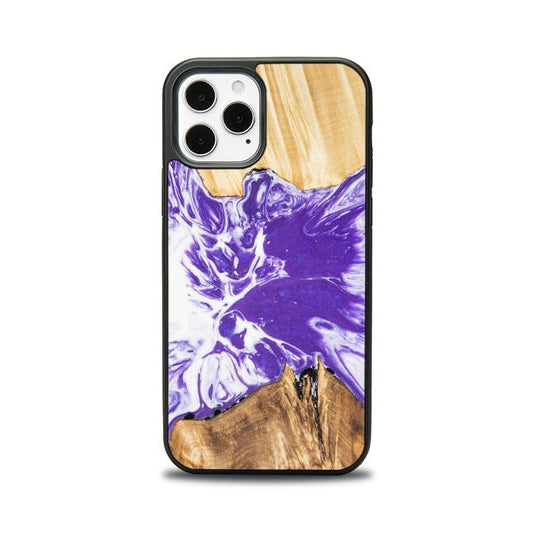 iPhone 12 Pro Etui na telefon z żywicy i drewna - SYNERGY# A78