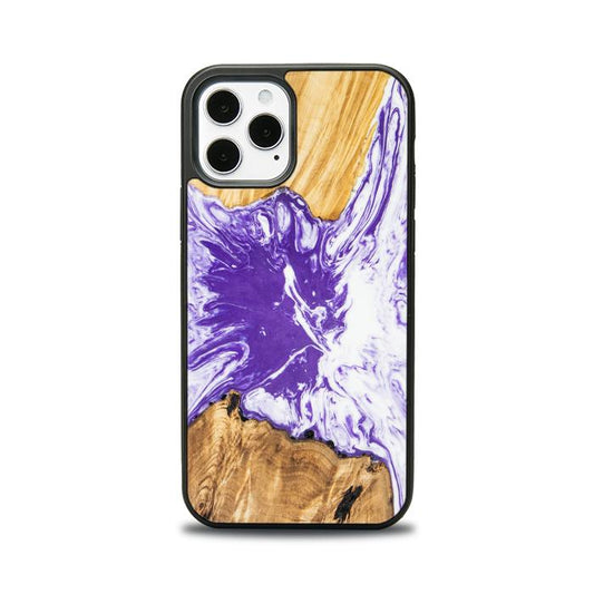 iPhone 12 Pro Etui na telefon z żywicy i drewna - SYNERGY# A79
