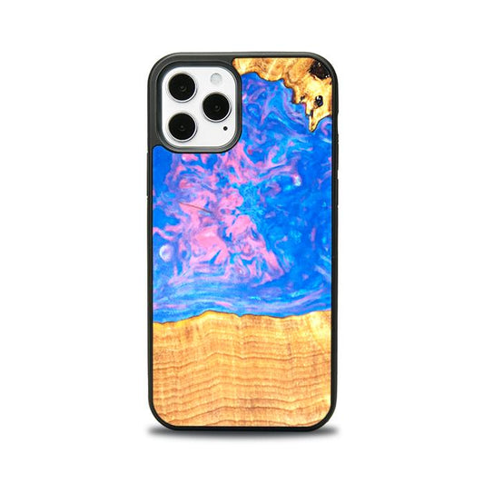 iPhone 12 Pro Handyhülle aus Kunstharz und Holz - SYNERGY#B23