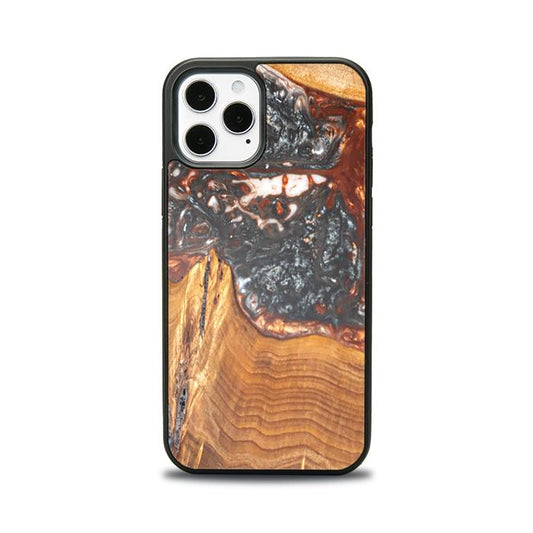 iPhone 12 Pro Resin & Wood Phone Case - SYNERGY#B37