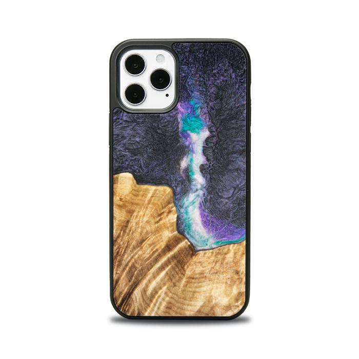 iPhone 12 Pro Etui na telefon z żywicy i drewna - SYNERGY#C7