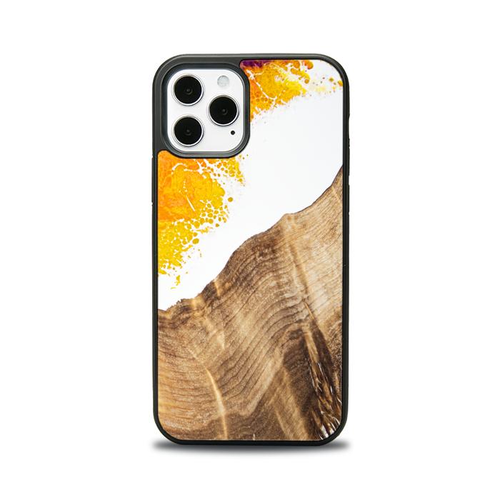 iPhone 12 Pro Handyhülle aus Kunstharz und Holz - Synergy#C28