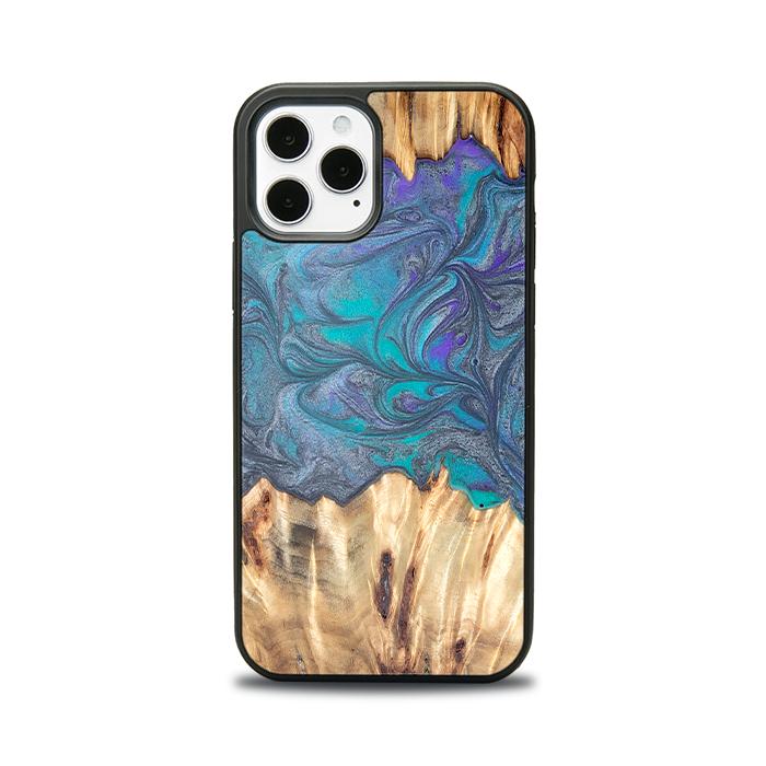 iPhone 12 Pro Handyhülle aus Harz und Holz - Synergy#D107