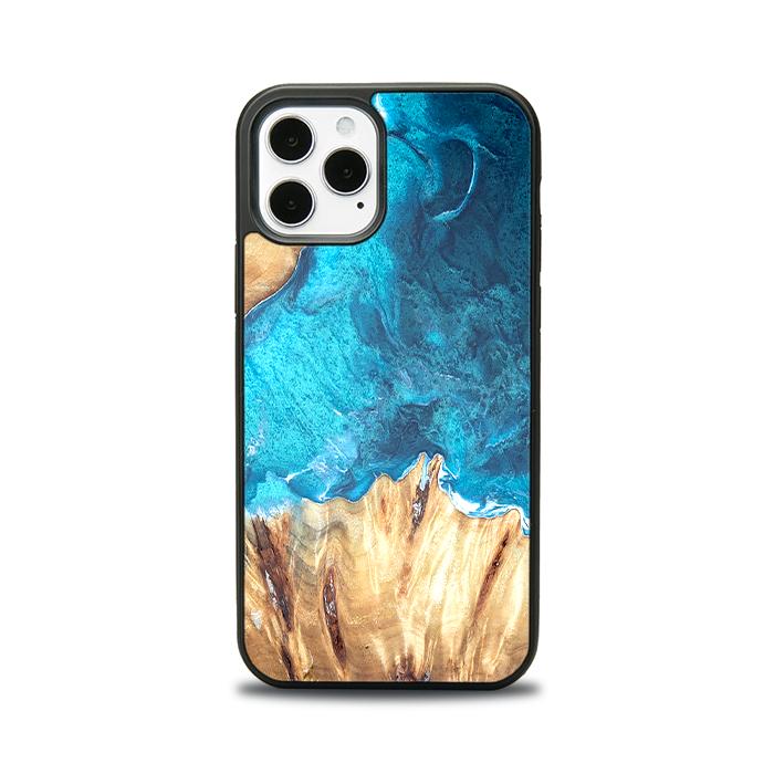iPhone 12 Pro Handyhülle aus Harz und Holz - Synergy#D115