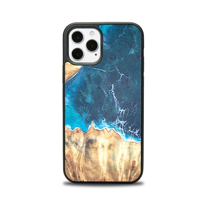 iPhone 12 Pro Handyhülle aus Harz und Holz - Synergy#D116