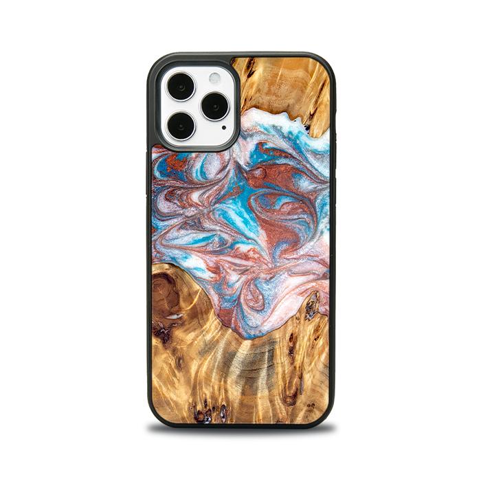 iPhone 12 Pro Handyhülle aus Harz und Holz - Synergy#D138
