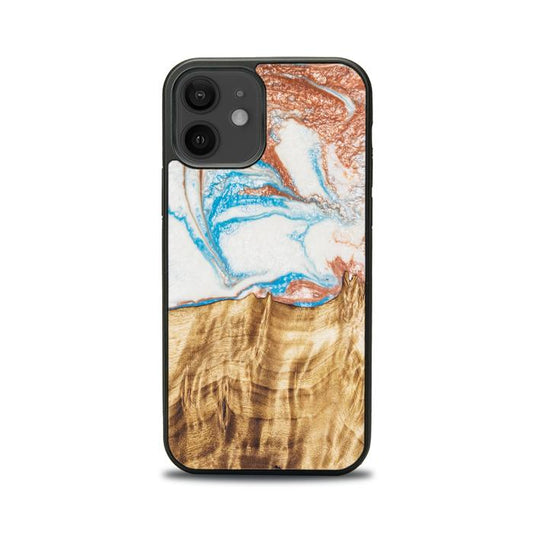 iPhone 12 Resin & Wood Phone Case - SYNERGY#47