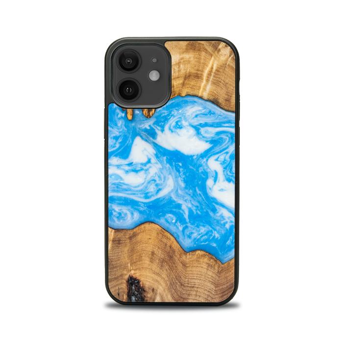 iPhone 12 etui na telefon z żywicy i drewna - SYNERGY# A31