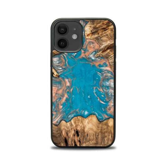 iPhone 12 Resin & Wood Phone Case - SYNERGY#A97