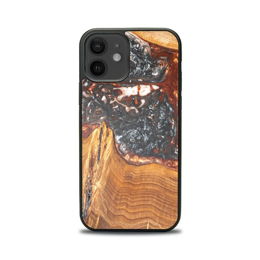iPhone 12 Resin & Wood Phone Case - SYNERGY#B37