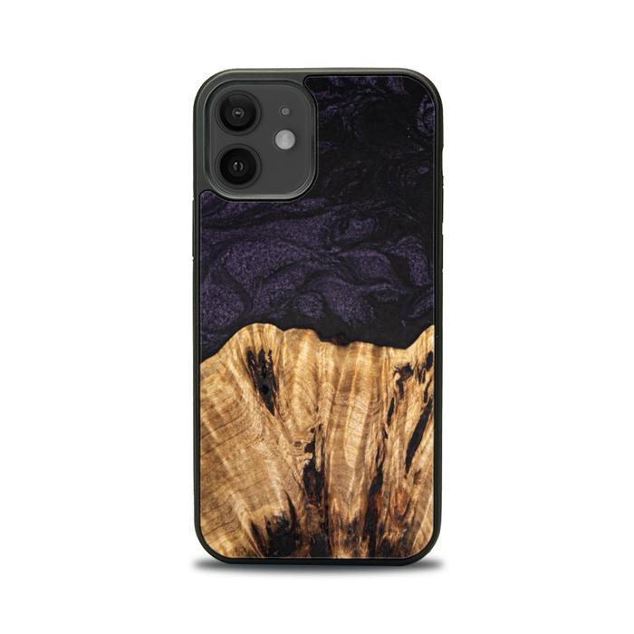 iPhone 12 Etui na telefon z żywicy i drewna - SYNERGY#C31