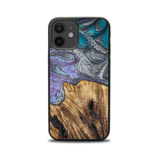 iPhone 12 Resin & Wood Phone Case - SYNERGY#C47