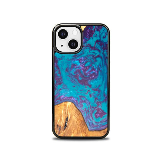 iPhone 13 Mini Resin & Wood Phone Case - SYNERGY#B25