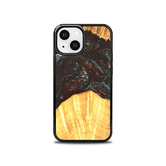 iPhone 13 Mini Resin & Wood Phone Case - SYNERGY#B42