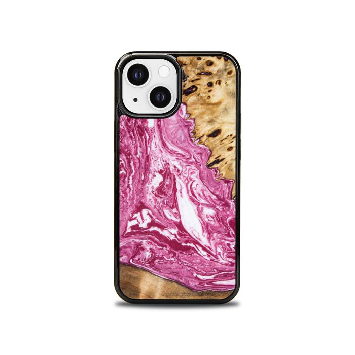 iPhone 13 Mini Etui na telefon z żywicy i drewna - Synergy#129