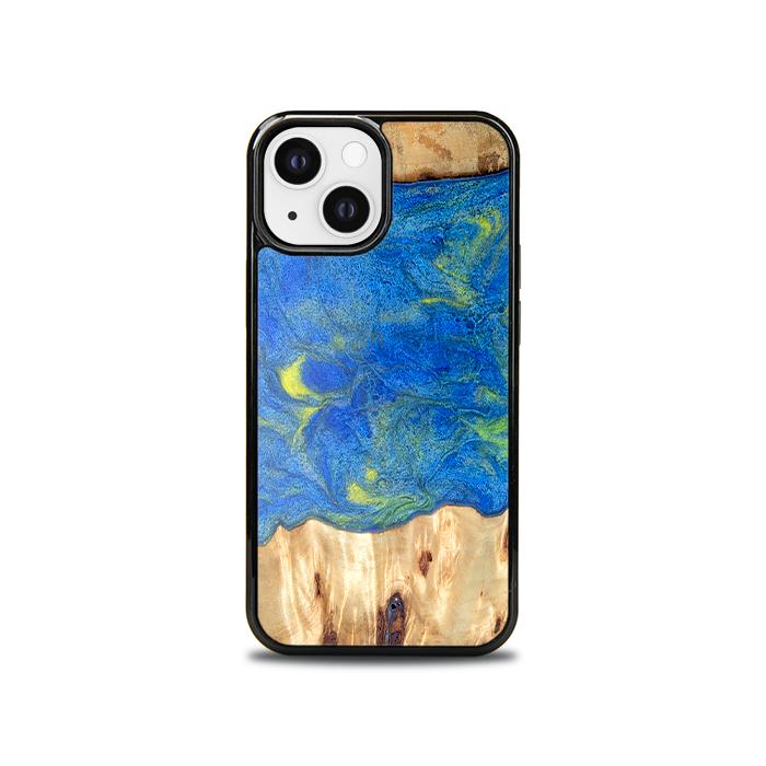 iPhone 13 Mini Resin & Wood Phone Case - Synergy#D131