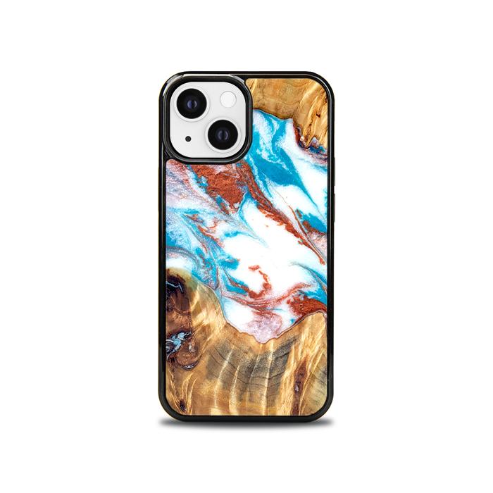 iPhone 13 Mini Handyhülle aus Harz und Holz - Synergy#D137