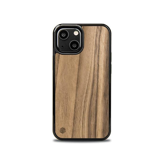 iPhone 13 Mini Wooden Phone Case - Walnut