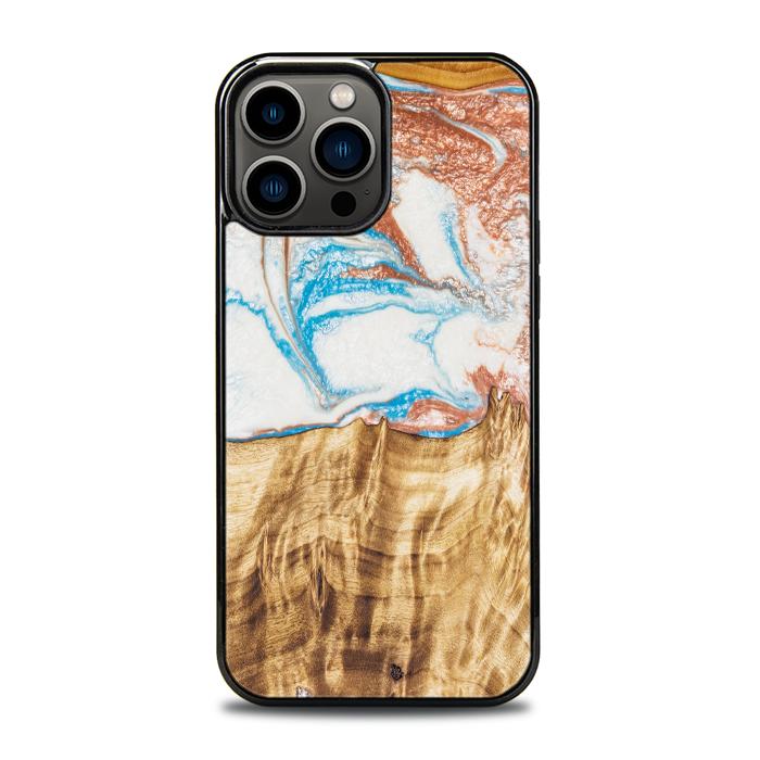 iPhone 13 Pro Max Resin & Wood Phone Case - SYNERGY#47