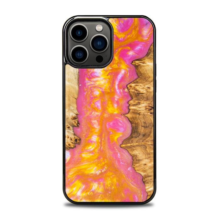 iPhone 13 Pro Max Handyhülle aus Kunstharz und Holz - SYNERGY# A20
