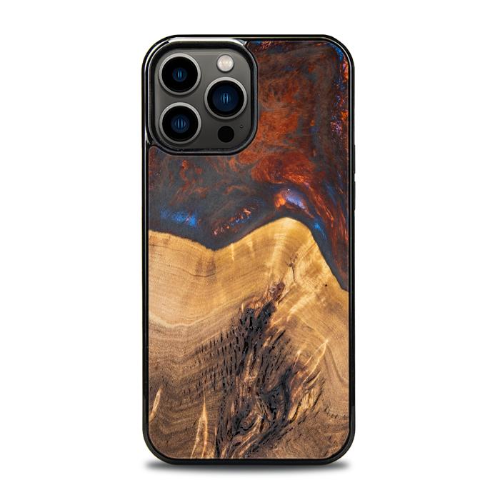 iPhone 13 Pro Max Resin & Wood Phone Case - SYNERGY#A21