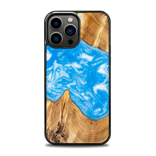 iPhone 13 Pro Max Etui na telefon z żywicy i drewna - SYNERGY# A26