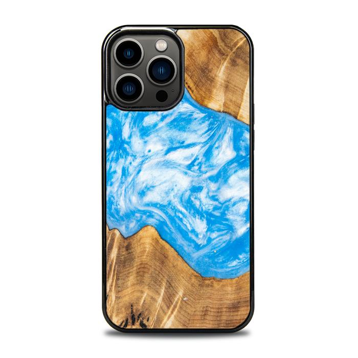 iPhone 13 Pro Max Resin & Wood Phone Case - SYNERGY#A28