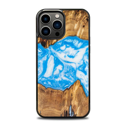 iPhone 13 Pro Max Handyhülle aus Kunstharz und Holz - SYNERGY# A29