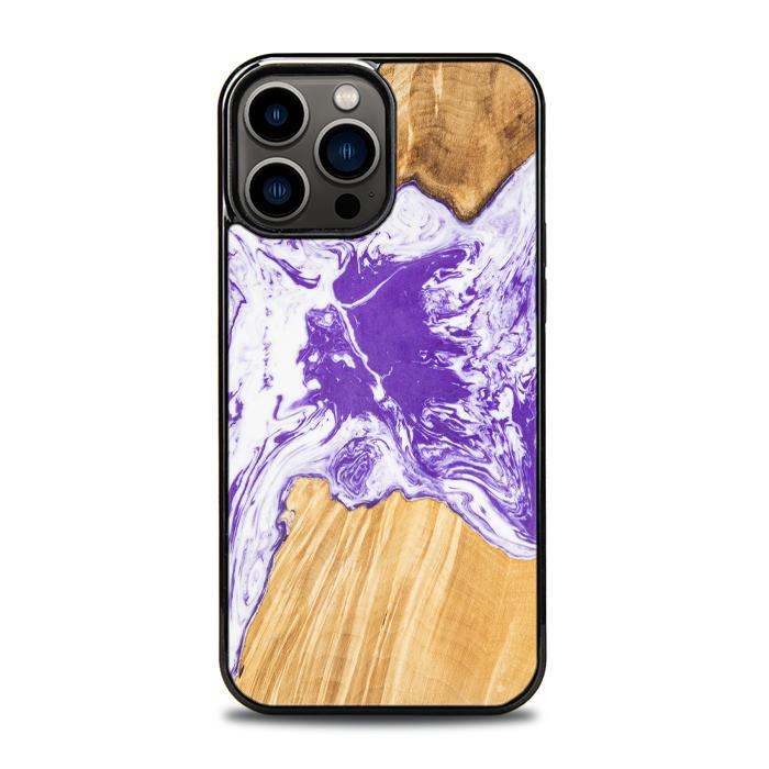 iPhone 13 Pro Max Resin & Wood Phone Case - SYNERGY#A80