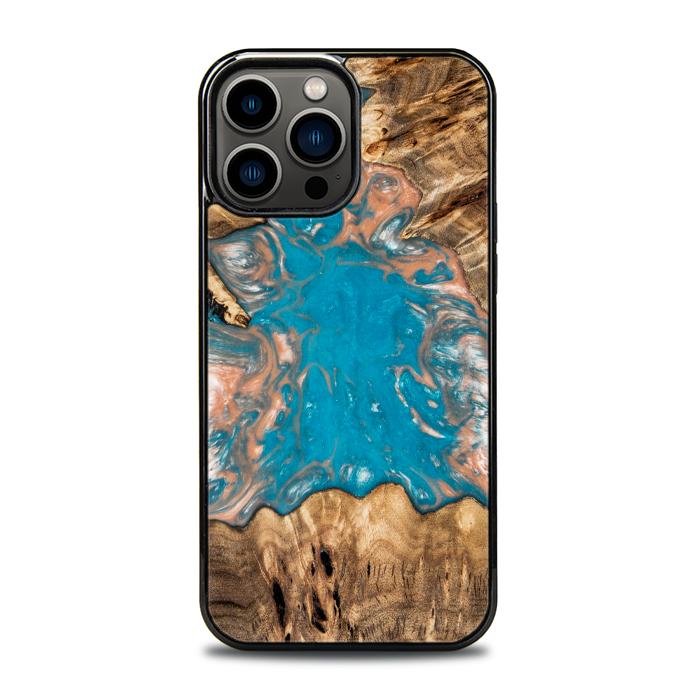 iPhone 13 Pro Max Resin & Wood Phone Case - SYNERGY#A97