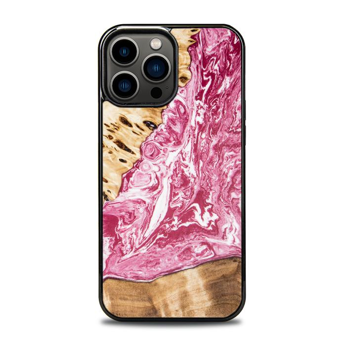 iPhone 13 Pro Max Etui na telefon z żywicy i drewna - SYNERGY#A99