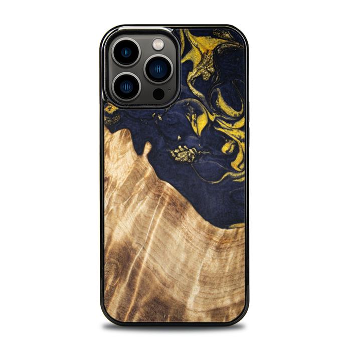 iPhone 13 Pro Max Etui na telefon z żywicy i drewna - SYNERGY#C26