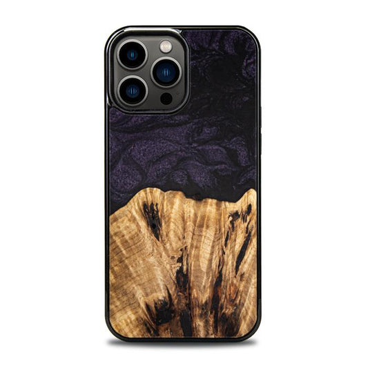 iPhone 13 Pro Max Handyhülle aus Kunstharz und Holz - SYNERGY#C31
