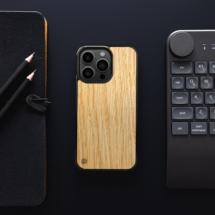 iPhone 13 Pro Handyhülle aus Holz - Eiche
