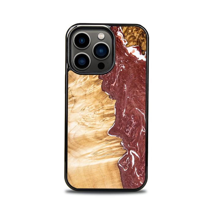 iPhone 13 Pro Etui na telefon z żywicy i drewna - SYNERGY#316