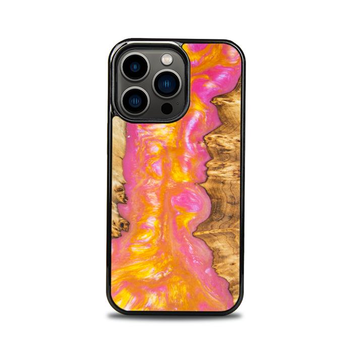 iPhone 13 Pro Etui na telefon z żywicy i drewna - SYNERGY# A20