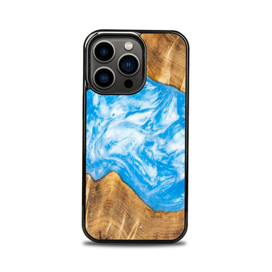 iPhone 13 Pro Handyhülle aus Kunstharz und Holz - SYNERGY# A28