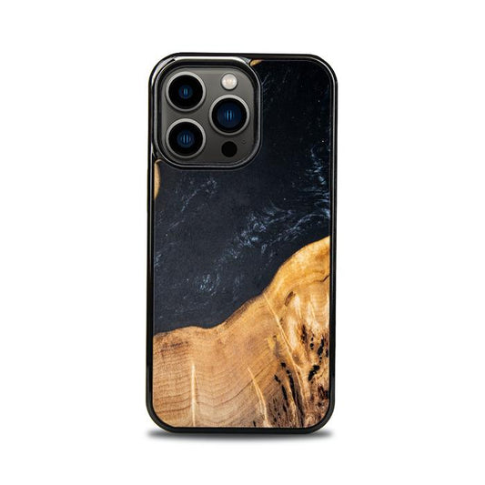 iPhone 13 Pro Etui na telefon z żywicy i drewna - SYNERGY# A51