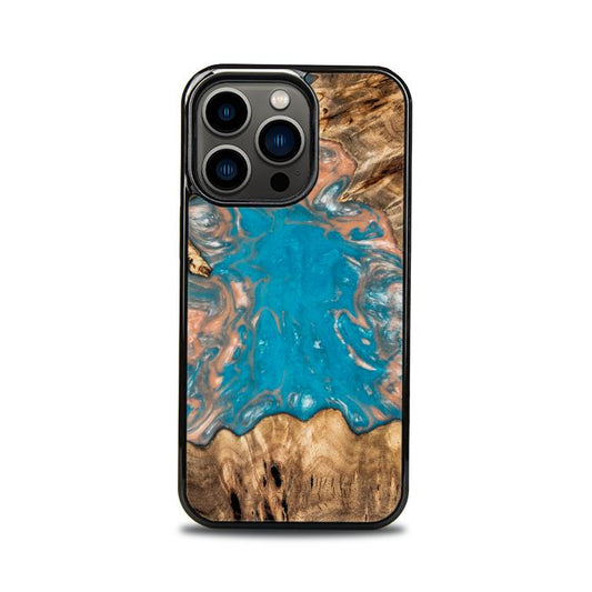 iPhone 13 Pro Resin & Wood Phone Case - SYNERGY#A97