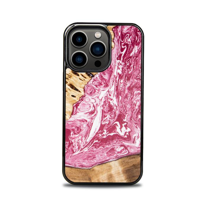 iPhone 13 Pro Etui na telefon z żywicy i drewna - SYNERGY# A99