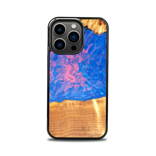 iPhone 13 Pro Handyhülle aus Kunstharz und Holz - SYNERGY#B29