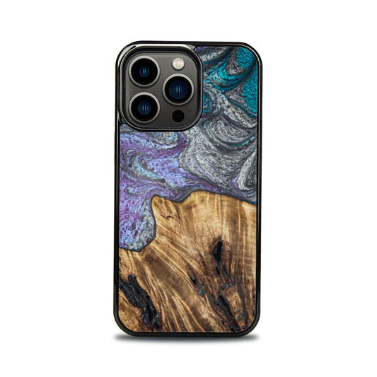 iPhone 13 Pro Handyhülle aus Kunstharz und Holz - SYNERGY#C47