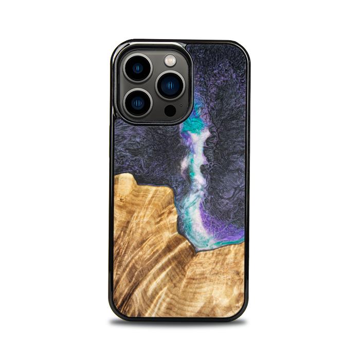 iPhone 13 Pro Handyhülle aus Kunstharz und Holz - SYNERGY#C7