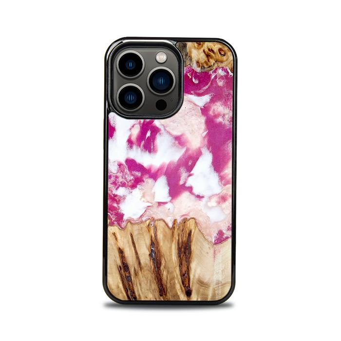 iPhone 13 Pro Resin & Wood Phone Case - Synergy#D124