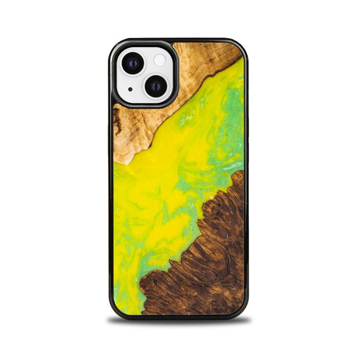 iPhone 13 etui na telefon z żywicy i drewna - SYNERGY#A12
