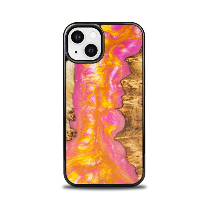 iPhone 13 etui na telefon z żywicy i drewna - SYNERGY#A20