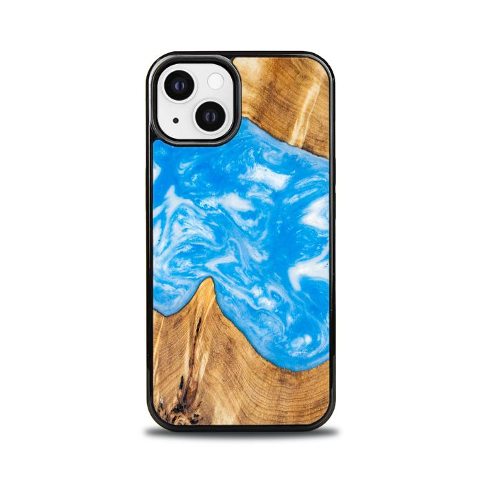 iPhone 13 etui na telefon z żywicy i drewna - SYNERGY#A26